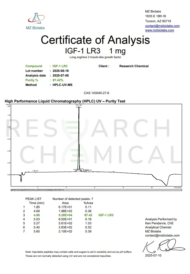 RC IGF LR3 COA 7.3.25