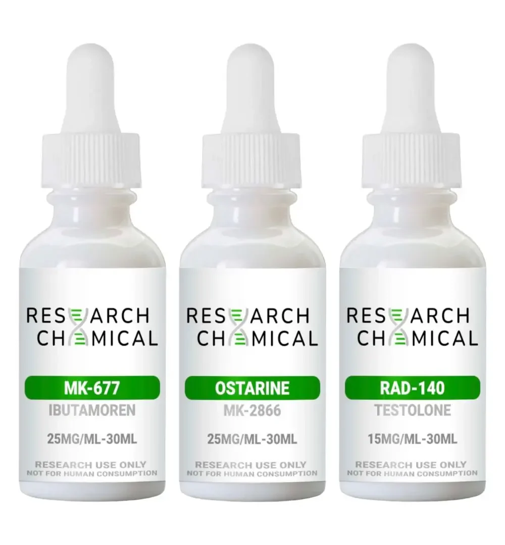 MK 677 Ostarine and RAD 140 stack